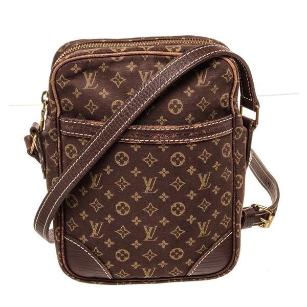 Louis Vuitton Brown Monogram Canvas Danube Crossbody Bag