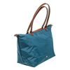 Image 3 : Longchamp Blue Brown Leather Shoulder Bag