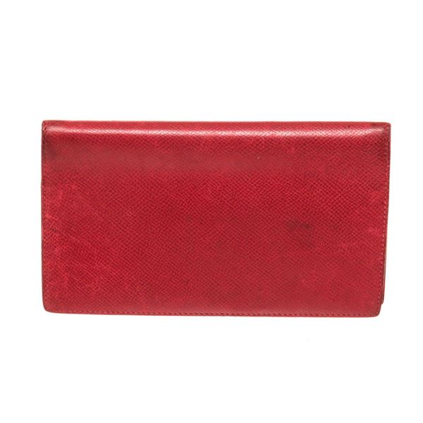 Hermes Red Leather Notebook Cover Case