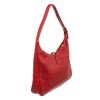 Image 3 : Hermes Red Leather Trim 31cm Hobo Bag