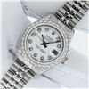 Image 2 : Rolex Ladies Stainless Steel White 26MM Diamond Lugs & Datejust Wristwatch