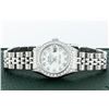 Image 4 : Rolex Ladies Stainless Steel White 26MM Diamond Lugs & Datejust Wristwatch
