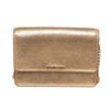 Image 1 : Michael Kors Gold Leather Large Gusset Crossbody Bag