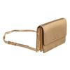 Image 2 : Michael Kors Gold Leather Large Gusset Crossbody Bag
