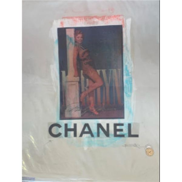 Limited Edition “Chanel Marilyn Monroe" Fairchild Collection Artist Print