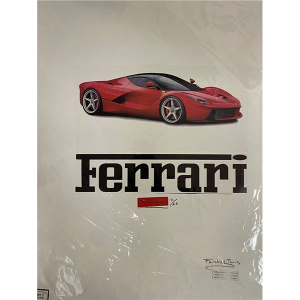 Limited Edition Ferrari Fairchild Collection Print
