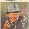 Image 1 : Signed Frank Sinatra Come Dance With Me Album Cover