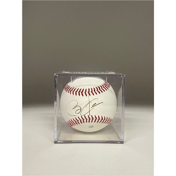 Signed Barack Obama Baseball