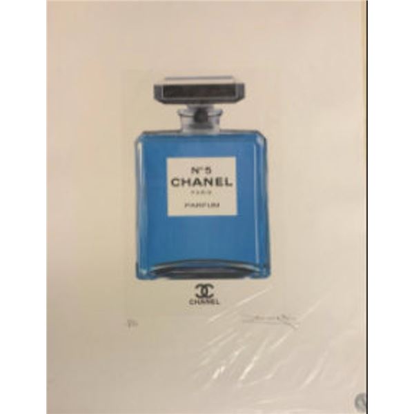 Limited Edition “Chanel No. 5 Parfum  Fairchild Collection Artist Print