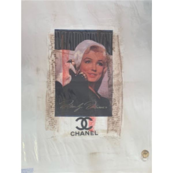 Limited Edition “Chanel Marilyn Monroe" Fairchild Collection Artist Print