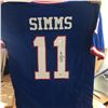 Image 1 : Signed Phil Simms NFL NY Giants Jersey