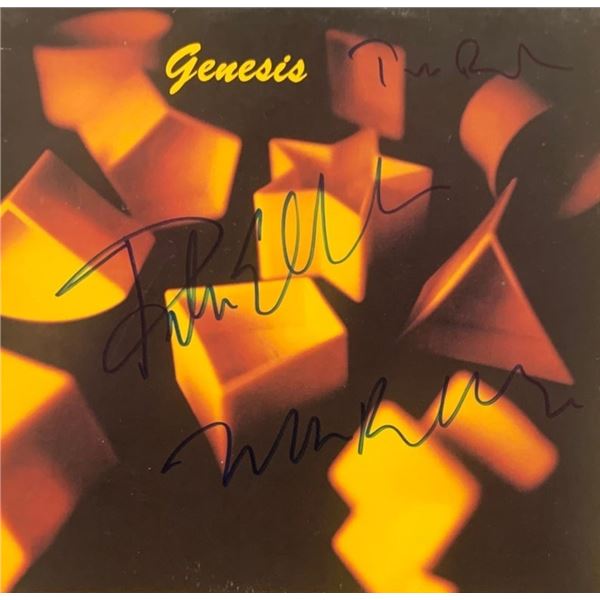 Signed Genesis Album Cover