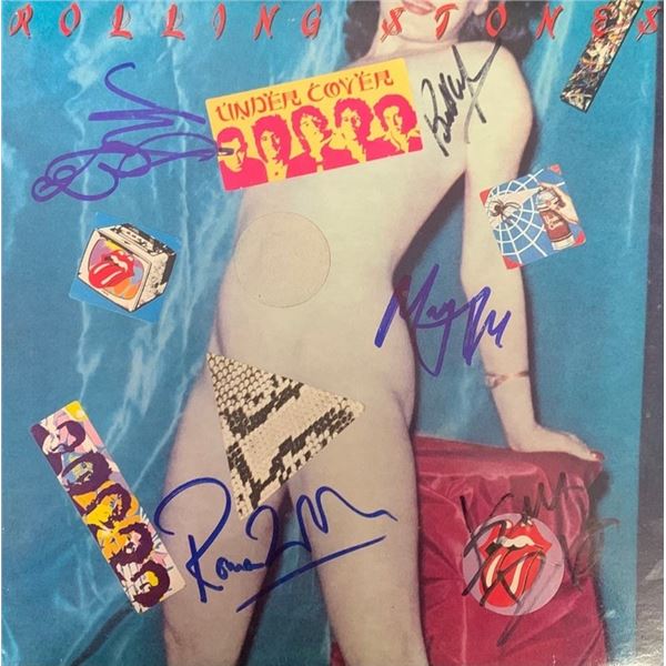 Signed The Rolling Stones, Under Cover Album Cover