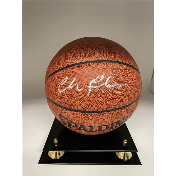 Chevy Chase "Fletch" Signed Spalding Basketball
