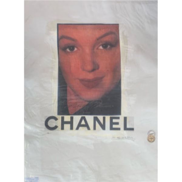 Limited Edition “Chanel Marilyn Monroe  Fairchild Collection Artist Print