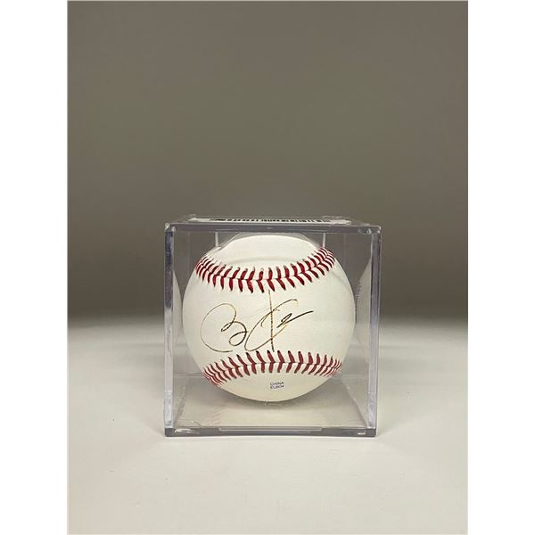 Signed Barack Obama Baseball