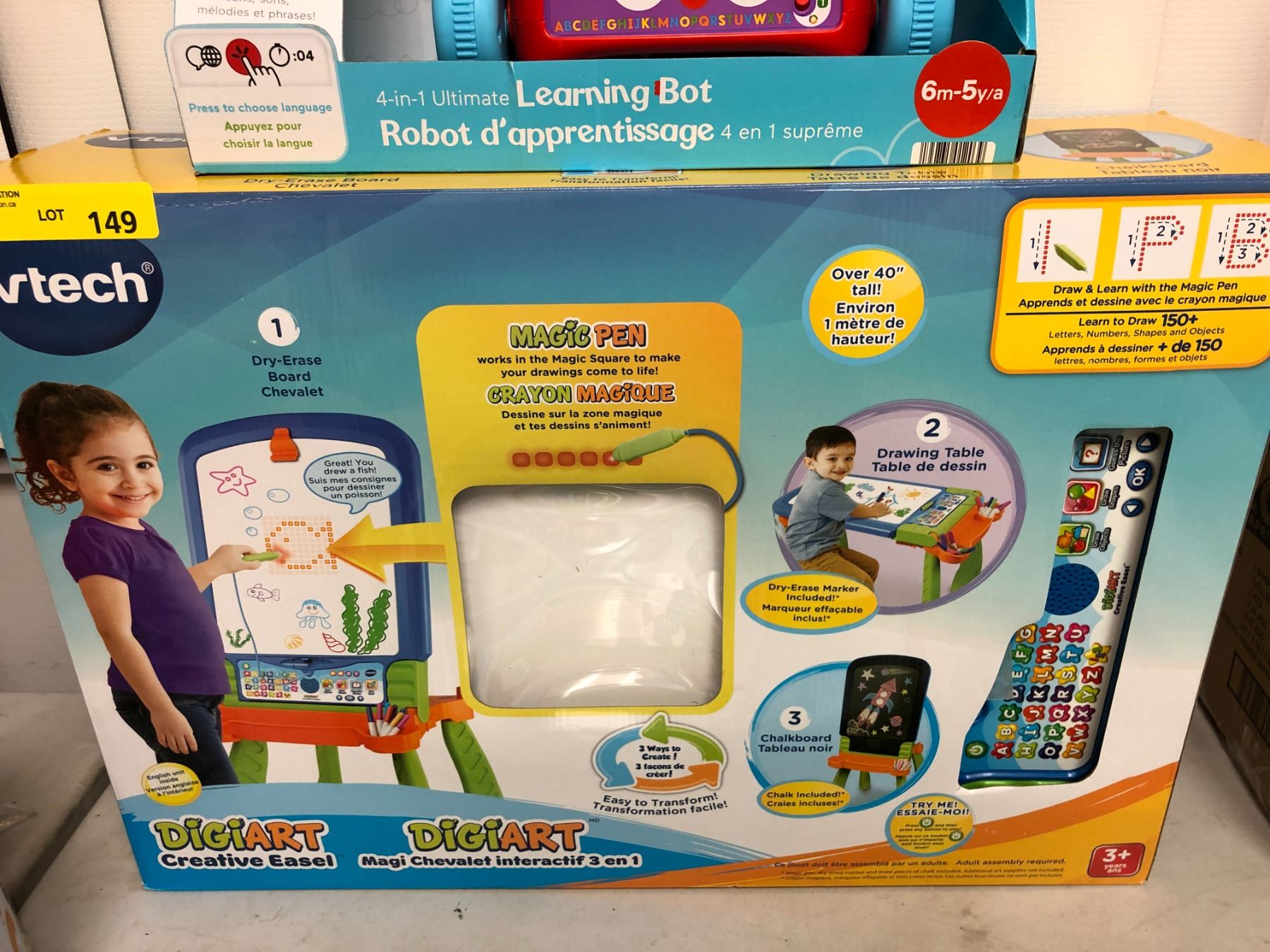 Vtech Learning Easel Vtech DigiArt Creative Easel - Fisher Price rin1 Ultimate Learning Bot