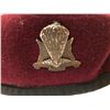Image 2 : Canadian Airborne Maroon Beret with copy paratrooper badge