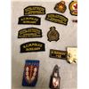 Image 2 : Lot of buttons, badges, patches - Legion, RCMP & Military