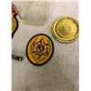 Image 8 : Contents of drawer - repair pieces for military webbing and equipment