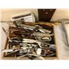 Image 2 : Misc. Collection of utensils & vintage knife block