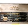 Image 2 : Glen Hill The Connoisseurs Choice - Gold Plated Knife Set