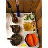 Image 2 : Collection of Vintage Ashtrays and Antique Liquor Bottles