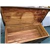 Image 2 : Large Wooden Cedar Chest - approx. 43in x 19in x 22in