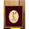 Image 2 : Collection of three Framed needlepoints - largest 8 1/4in x 10in