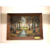 Image 1 : Babbling Brook Painting - approx. 30in x 20in by