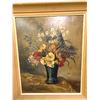 Image 2 : Flowers Painting with fallen pedals by XXXXXXX - approx. 21in x 24 1/2in