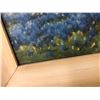 Image 2 : Countryside with Texas Blue Bonnets  - print - (given as a Christmas present in 1944) print - approx