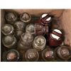 Image 2 : Vintage Wood Box with Glass & Pottery Insulators from 1914