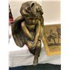 Image 2 : Group Of Brass Etchings, Porcelain 3D of Naked Women & Painted Cast Cupid