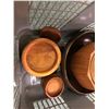 Image 2 : Group of Wood Collectibles incl. Coasters, bowls and Ice Bucket