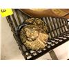 Image 2 : Misc. Collection of Cowboy Boots, Tray with brush and small wood collectibles