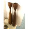 Image 8 : Group lot of misc. collectibles including pair of mid century modern Danish candlestick holders