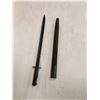 Image 2 : 1907 British Enfield Bayonet with scabbard