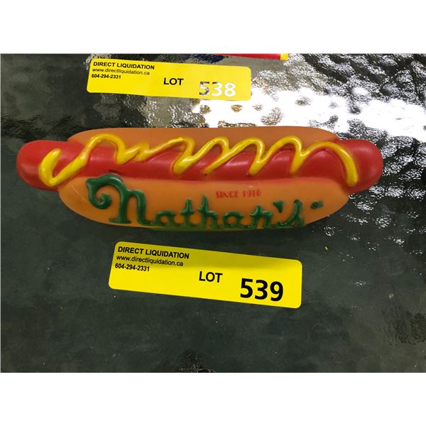 Nathan's Hot Dog - Authentic souvenir from New York