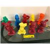 Image 1 : Rare Mold A Rama - Machine Made - DISNEY Figurines - 9 of them - post wartime