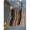 Image 1 : Beaded Plain Indian Breast Plate.  This is a extremely nice hand crafted war vest, not plastic. Circ