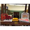 Image 1 : Group Lot of Vintage Record Players - Strauss, Mape & Care Bears