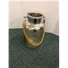 Image 1 : Vintage Glass Jug with mirror finish and rope handle