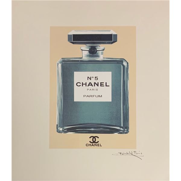 Limited Edition Chanel No. 5  Paris Parfum Fairchild Collection Print