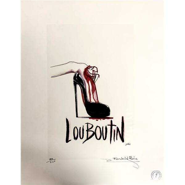 Christian Louboutin Fairchild Paris Print Art Collection