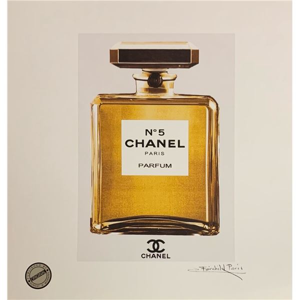 Limited Edition Chanel No. 5  Paris Parfum Fairchild Collection Print