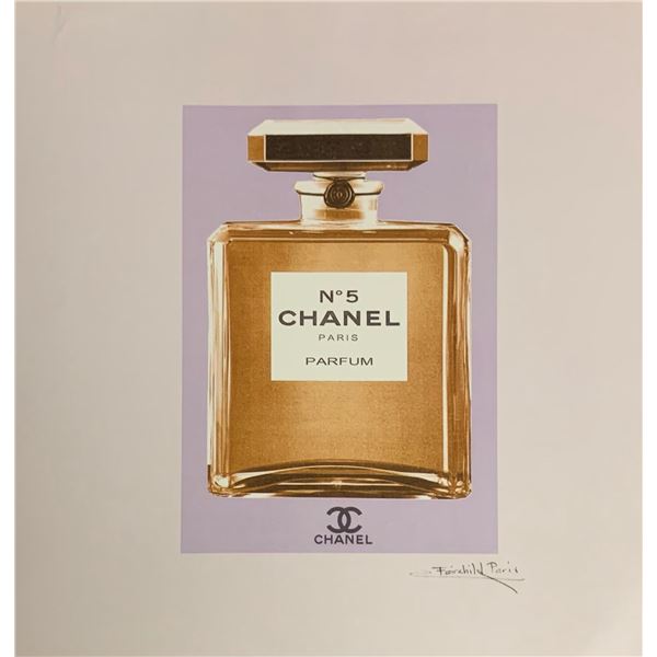 Limited Edition Chanel No. 5  Paris Parfum Fairchild Collection Print