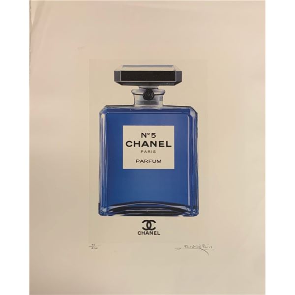 Limited Edition Chanel No. 5  Paris Parfum Fairchild Collection Print