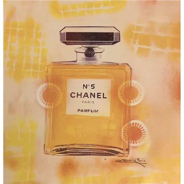 Limited Edition Chanel No. 5  Paris Parfum Fairchild Collection Print