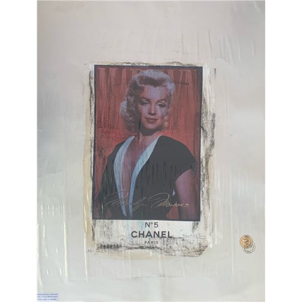 Limited Edition “Chanel Marilyn Monroe  Fairchild Collection Artist Print